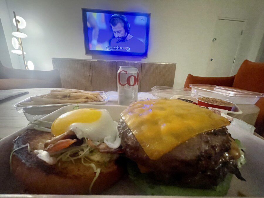 Superbowl LVII, the only travel spot was Booking