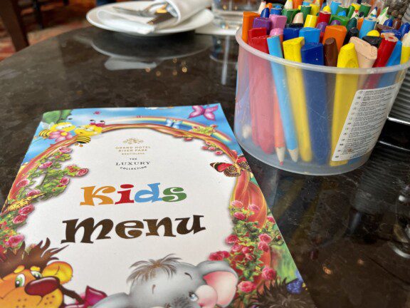 kids menu