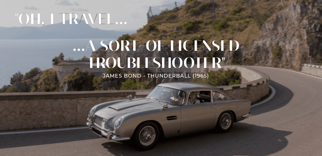 james bond travel