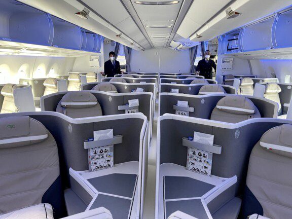 business class ITA A350