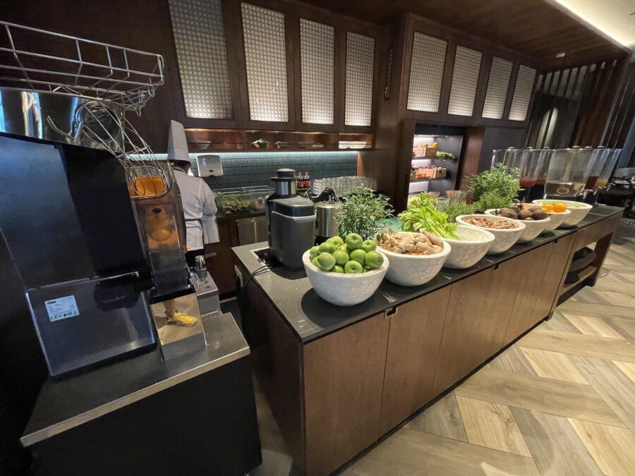 Hilton Singapore, probably the most extensive (and good) breakfast buffet you can find on the face of the earth