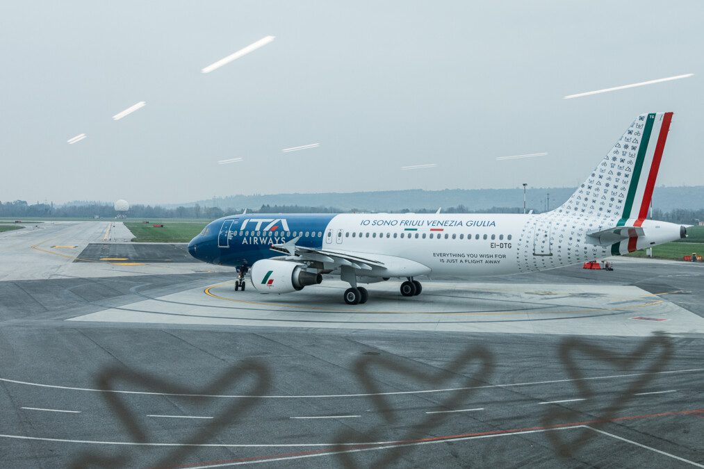 Da oggi vola la livrea speciale di ITA Airways e Friuli Venezia Giulia