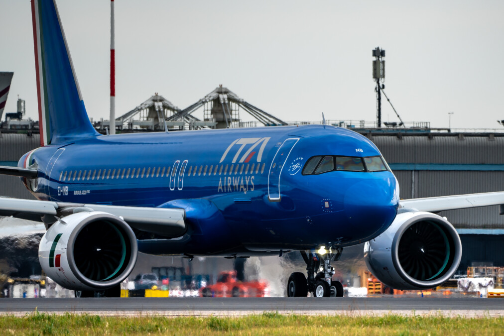 Primo volo per il nuovo A320neo di ITA Airways