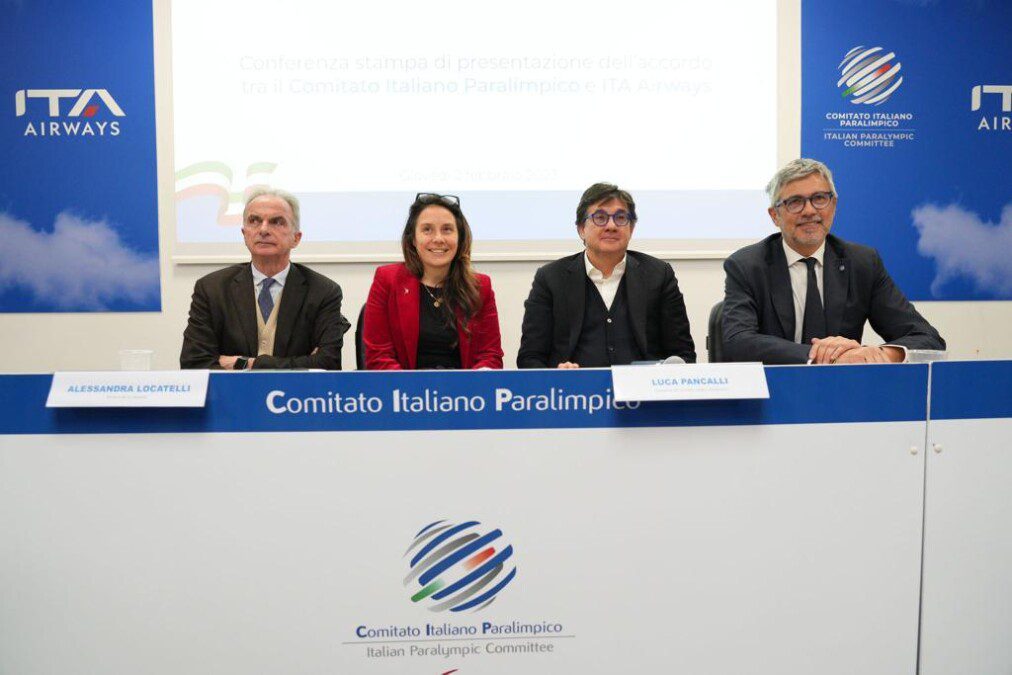 ITA Airways insieme al comitato Paralimpico per una mobilità inclusiva: siglato l’accordo