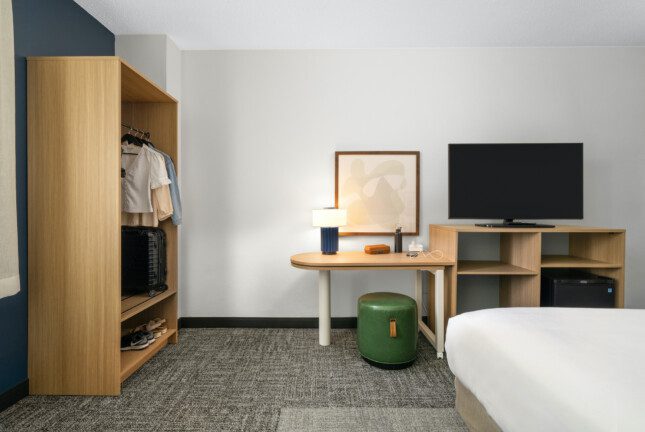 Spark-by-Hilton-Guest-Room-Adjustable-Work-Station-Closet-1