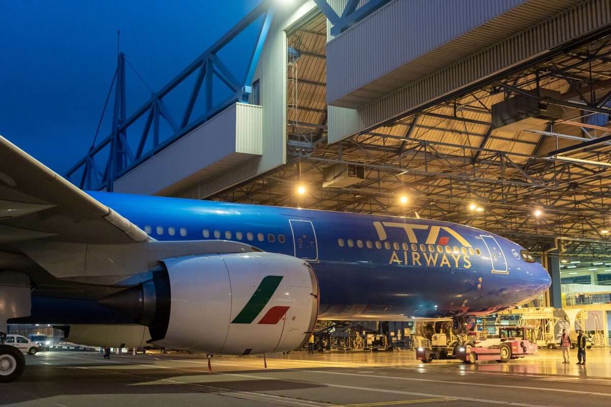ITA Airways, here's Gelindo Bordin is the first A330/900neo in blue livery: long-haul fleet getting more modern