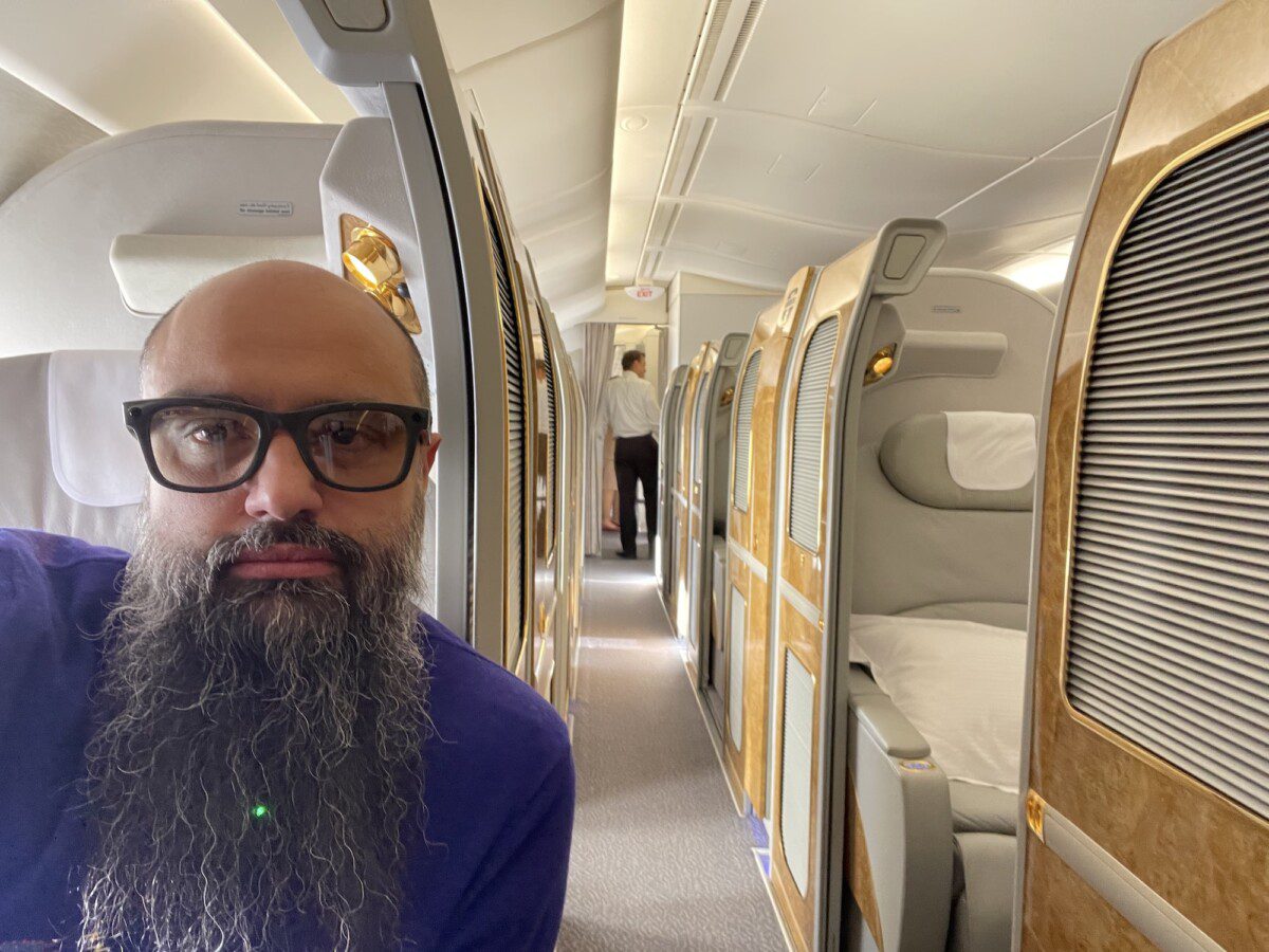 A trip waited for (almost) three years: we're off on a half round-the-world trip in First Class