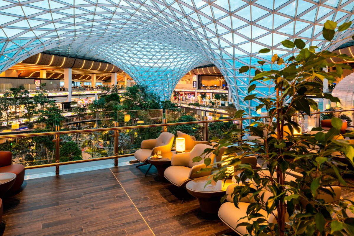 Qatar Airways opens new lounge overlooking "The Orchard" in Doha