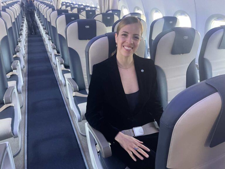 ITA Airways the A320neo named after Carolina Kostner is a "special" plane(but not perfect)