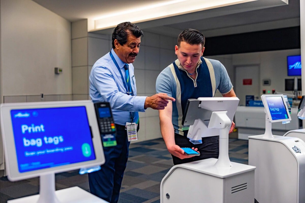 Alaska Airlines' tech breakthrough: check-in and baggage delivery in less than 5 minutes