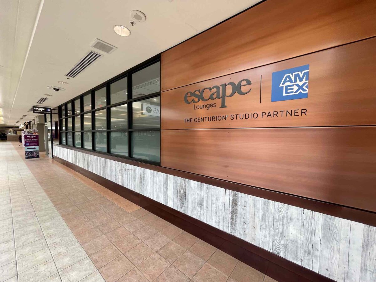 Recensione Escape Lounge Sacramento, è la sorella povera di una Centurion