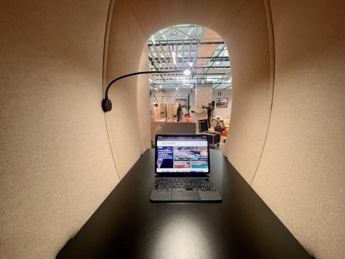Anteprima della Primeclass: prima e nuova lounge del Terminal 1 di Roma Fiumicino