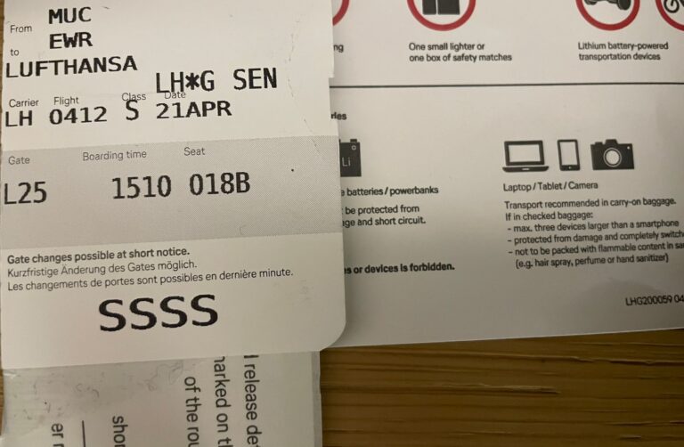 If you find SSSS on your boarding pass, it's not a good sign; here's what you need to prepare for