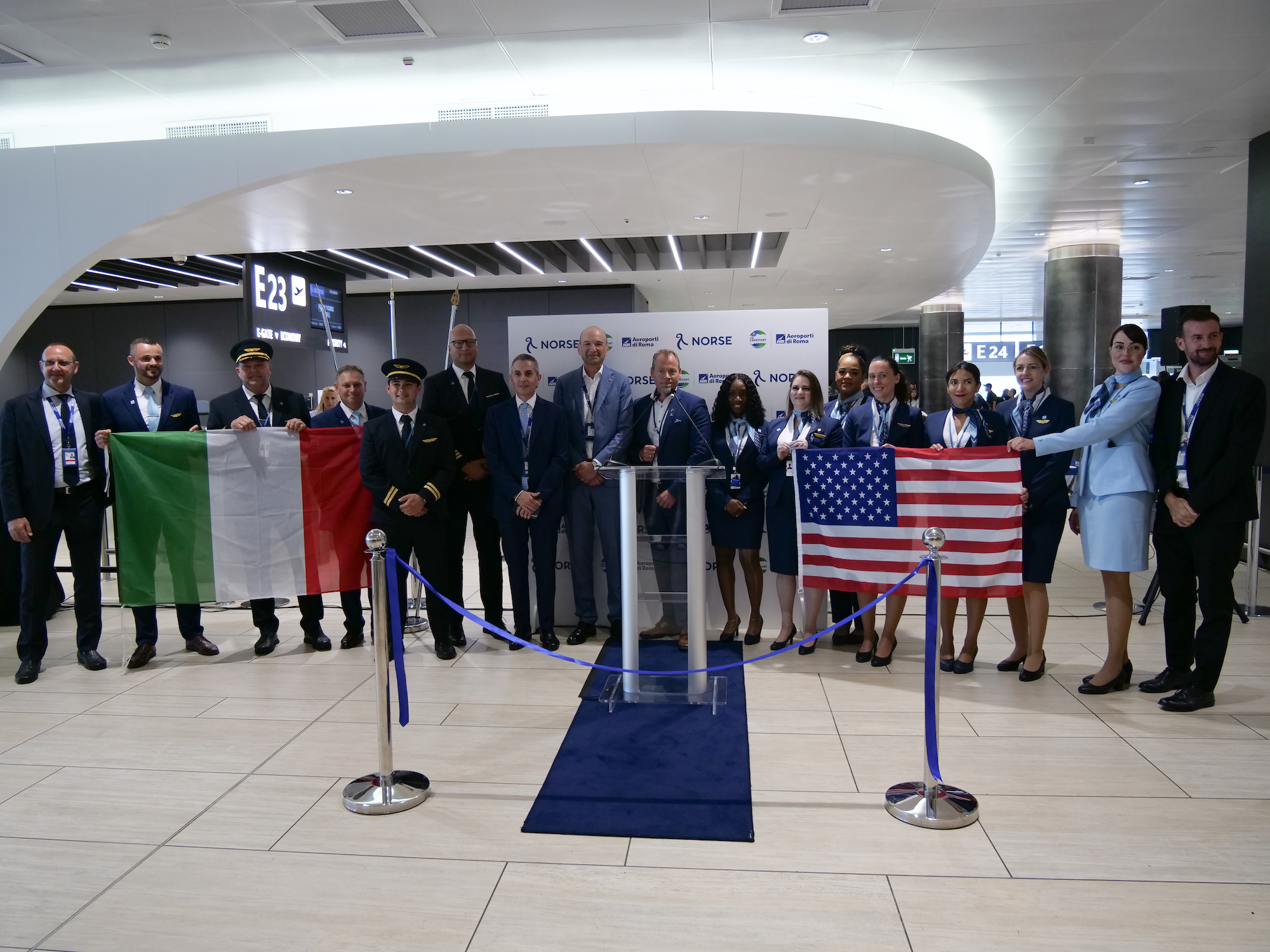 Low-cost flight from Rome to New York, Norse Atlantic's first flight has taken off