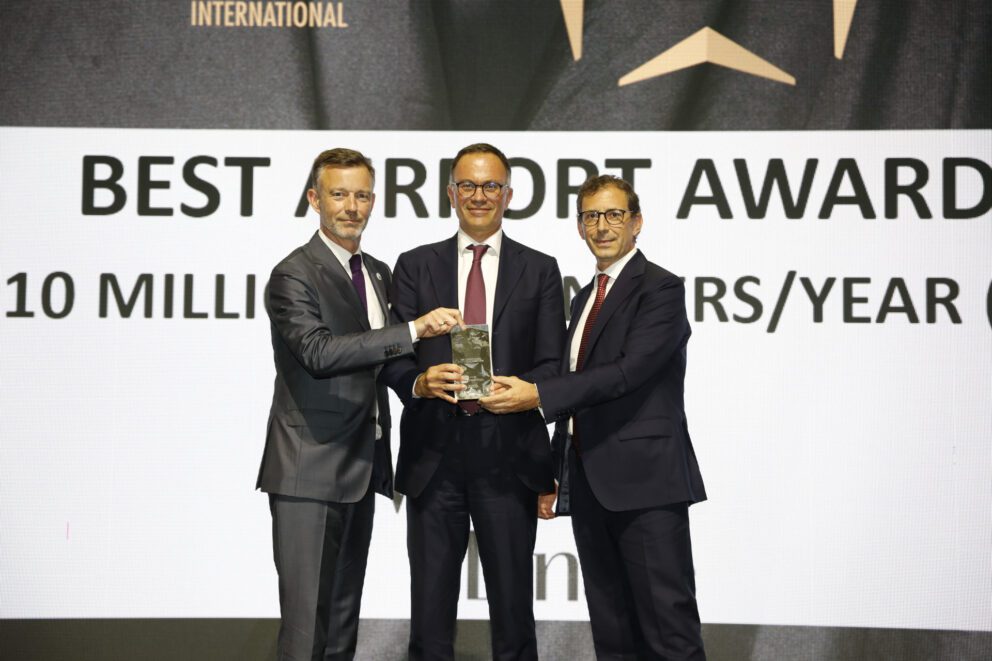 WINNER - BEST AIRPORT UNDER 10 MIL PAX - MILANO LINATE AIRPORT