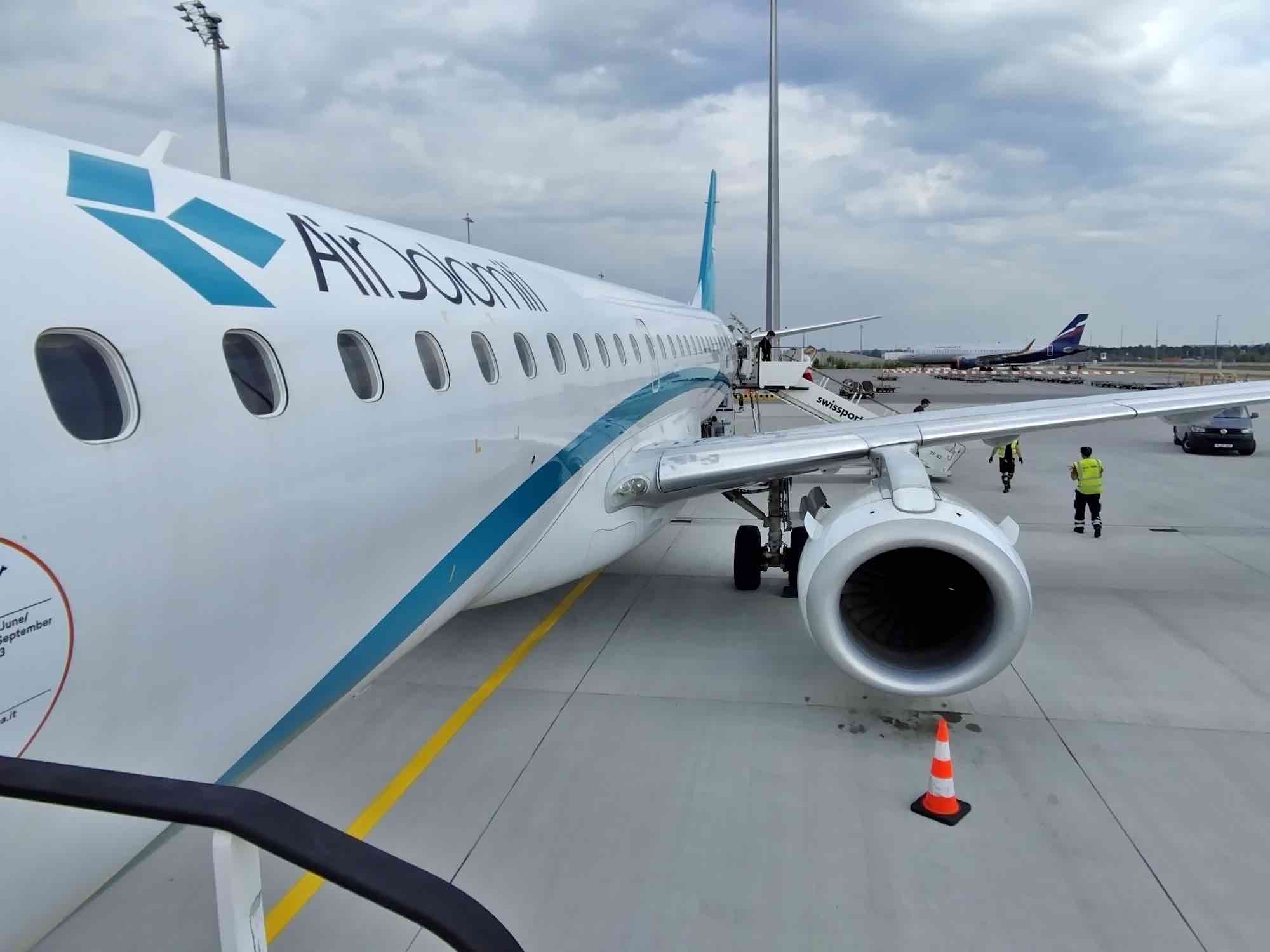 Air Dolomiti flight review from Malpensa to Munich
