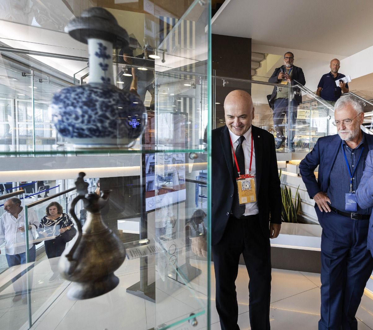 Naples, airport showcases archaeological artifacts from the "Umberto Scerrato" Oriental Museum