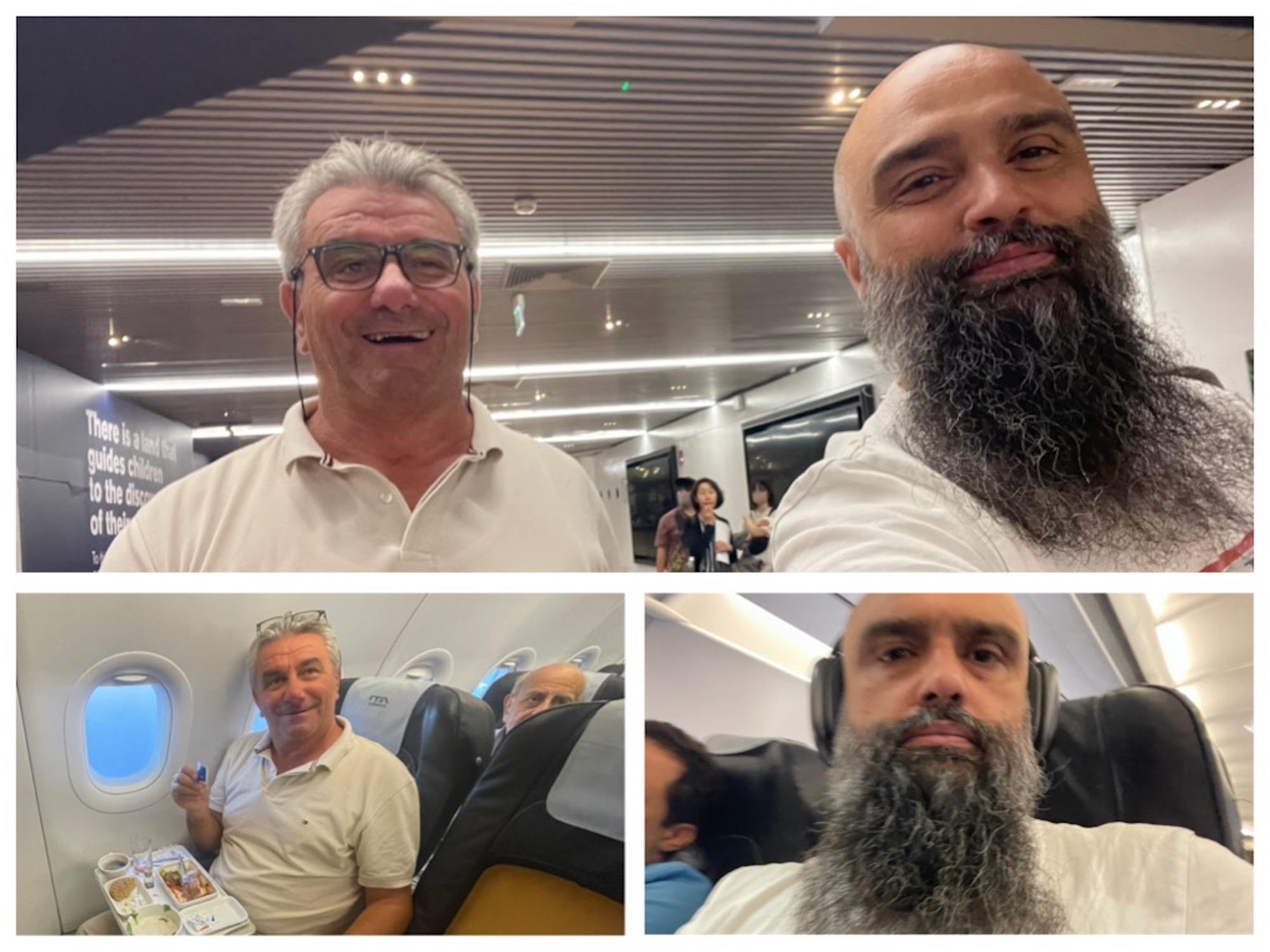 My business class seat was stolen on ITA Airways, the bum was "caught"