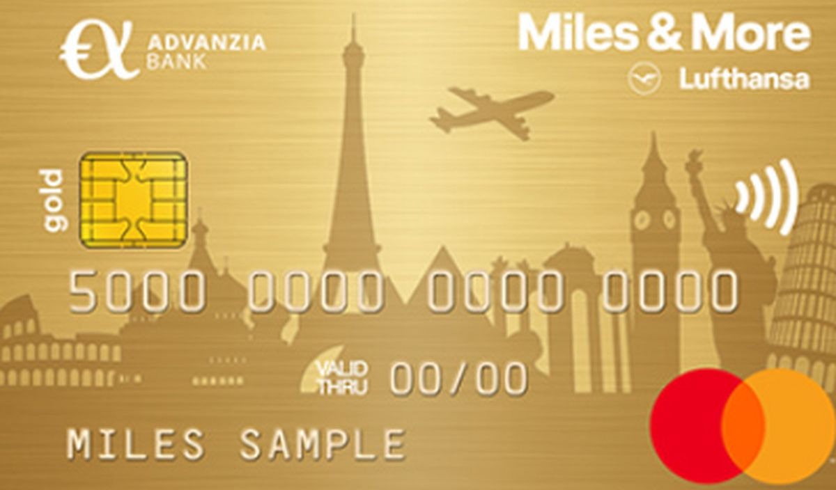 Mastercard Gold Miles&More.