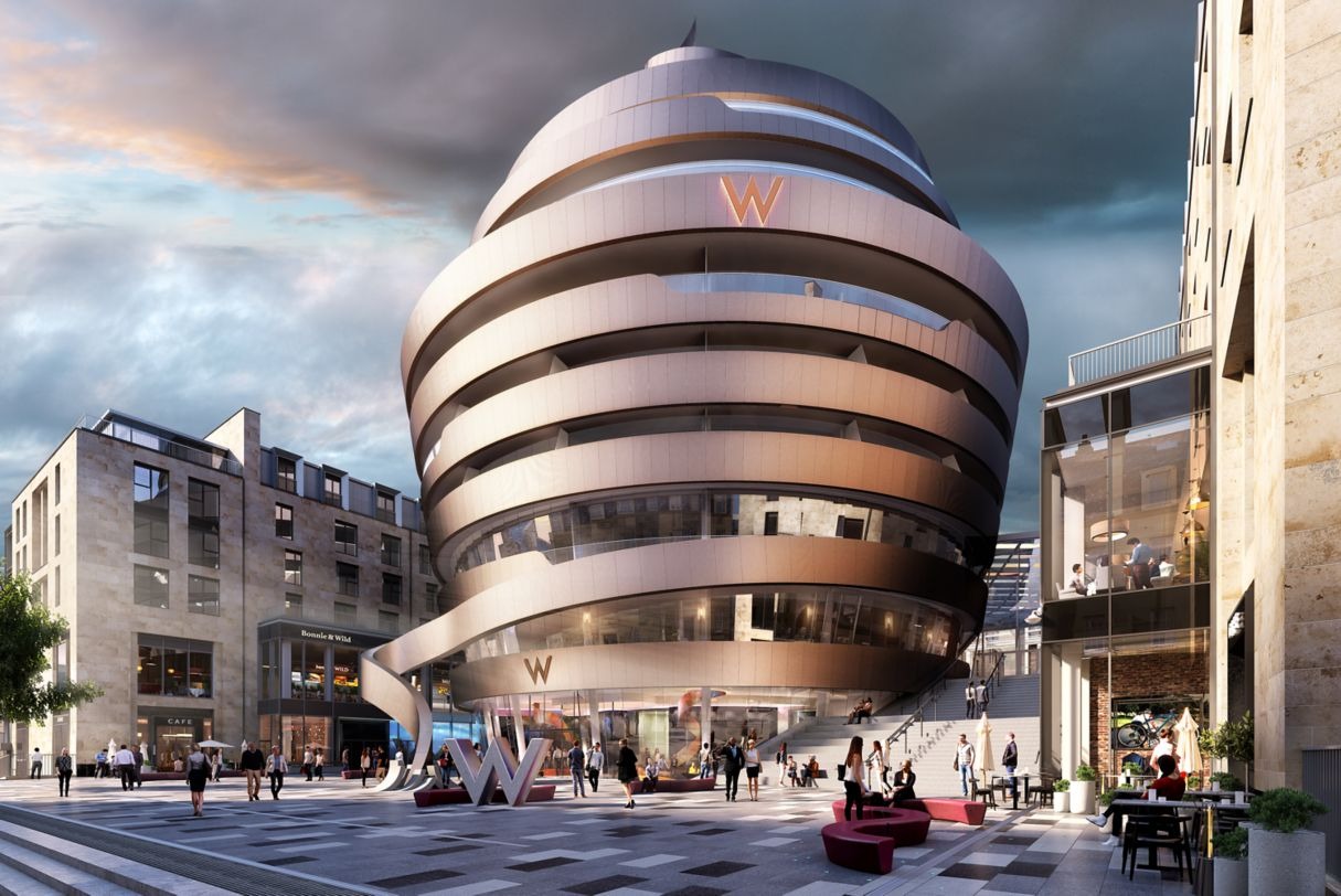 The curtain rises on the W Hotel in Edinburgh