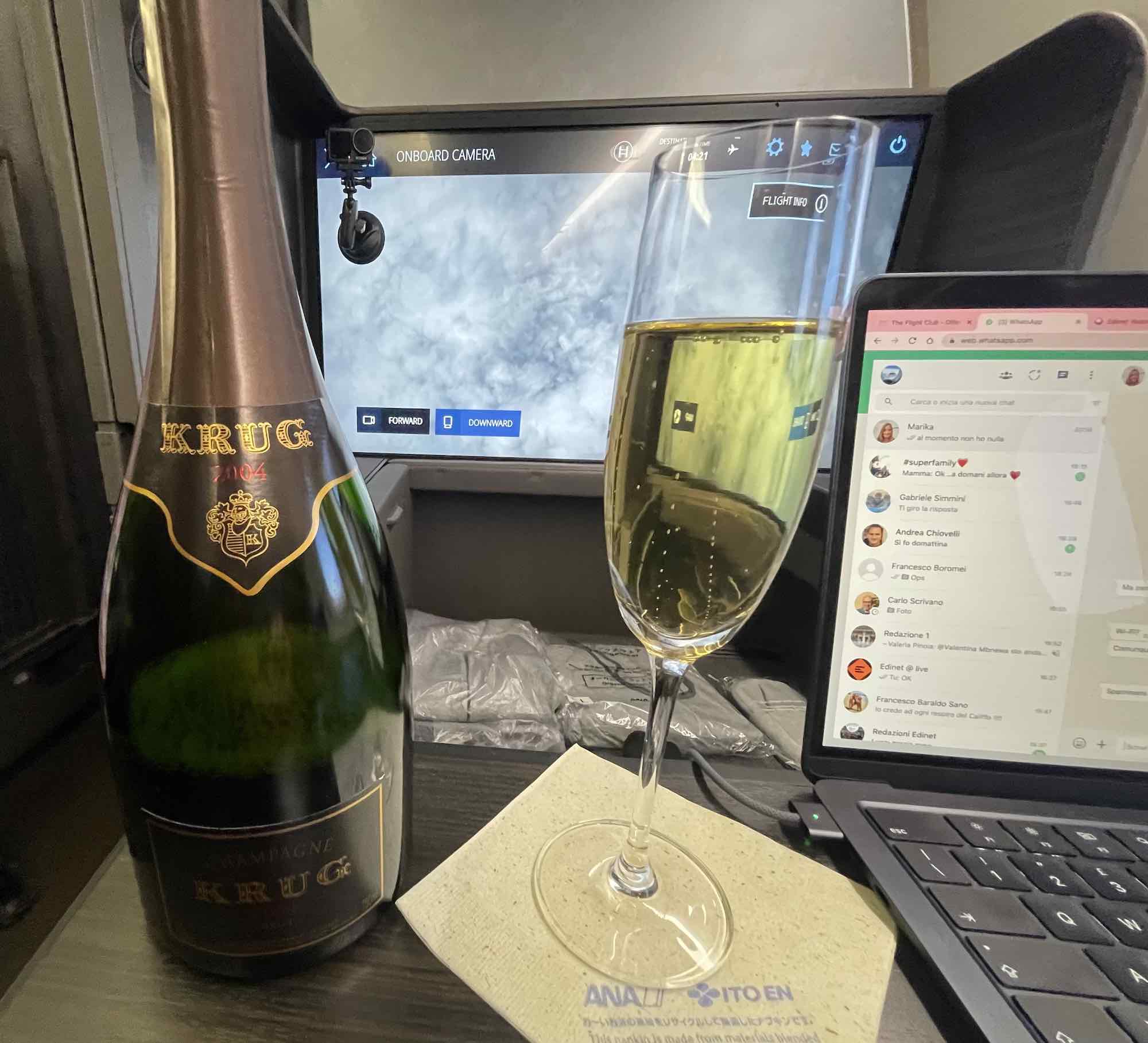 The World's Most Expensive Ticket. Review All Nippon Airlines, first class on the 777 is called The Suite