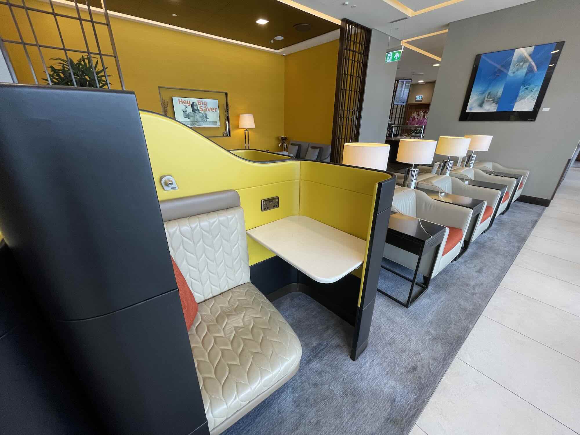 First Class Silverkris Lounge London