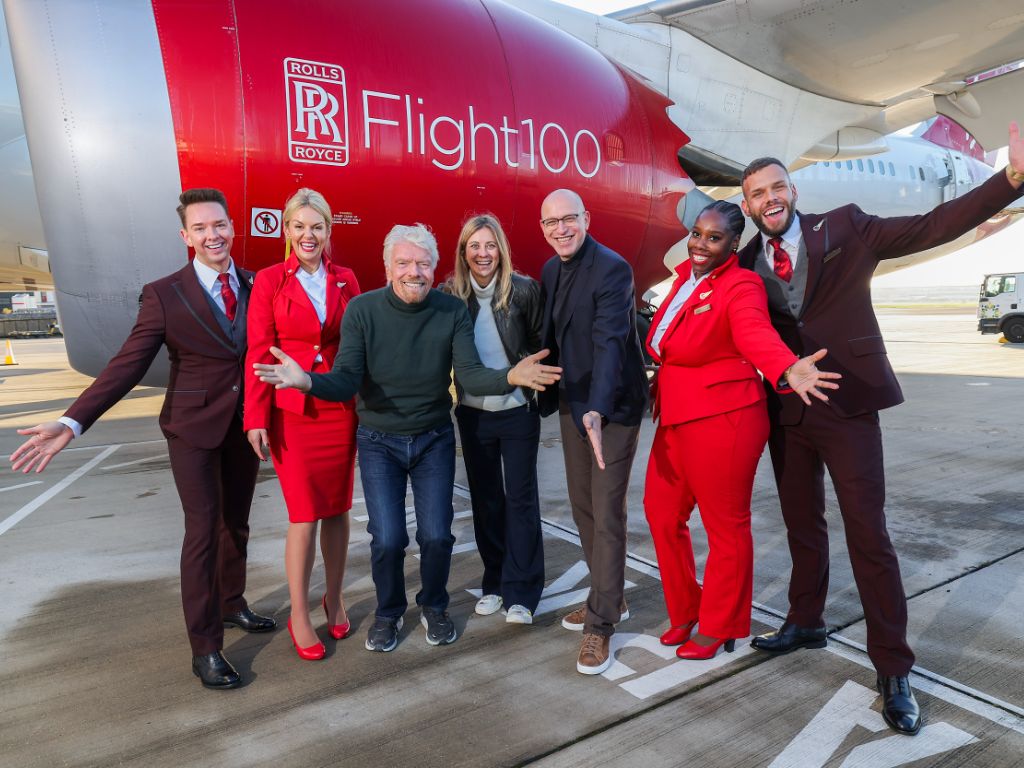 Virgin Atlantic only burned SAF to fly from London to New York, first time this has happened