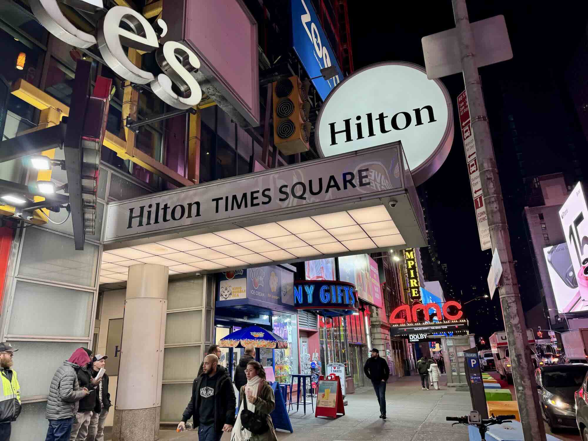 I was definitely hoping for better, here is my review of the Hilton Times Square New York
