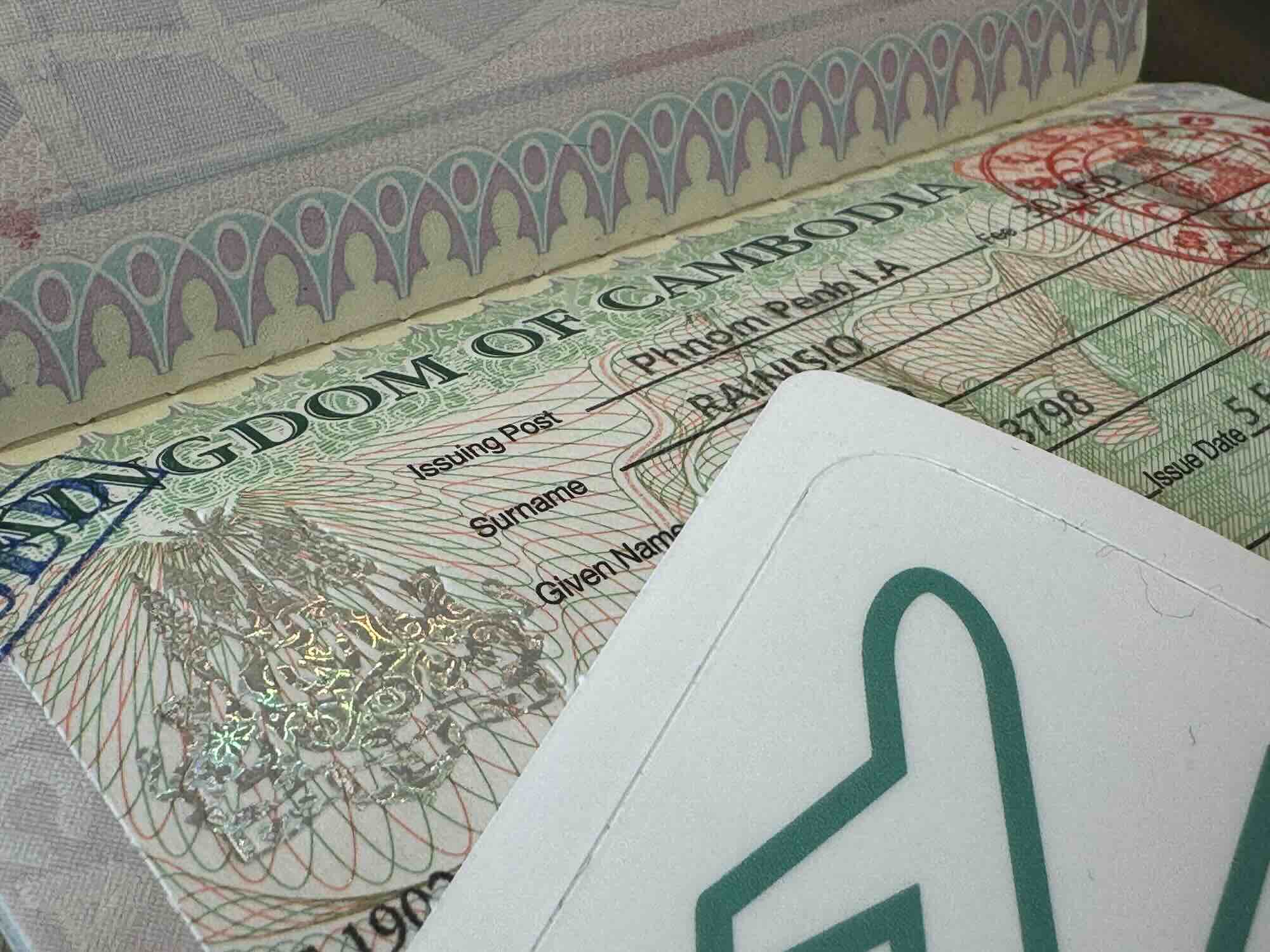 Prima volta in Cambogia: che esperienza ottenere il visto all’arrivo