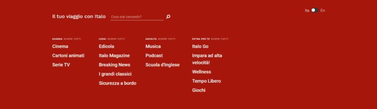 Infotainment italo executive club 4