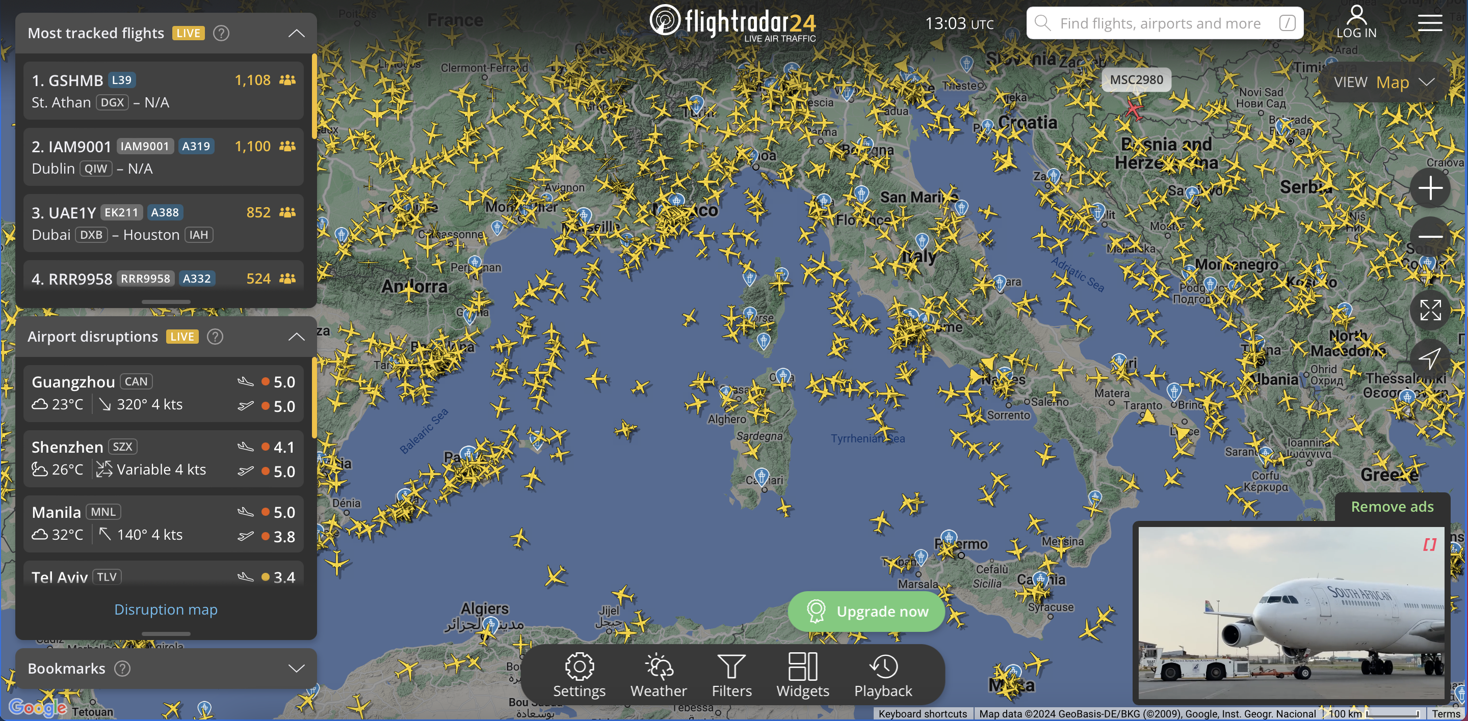 Flight Radar 24, l’app per gli av geek. Cosa è e come funziona