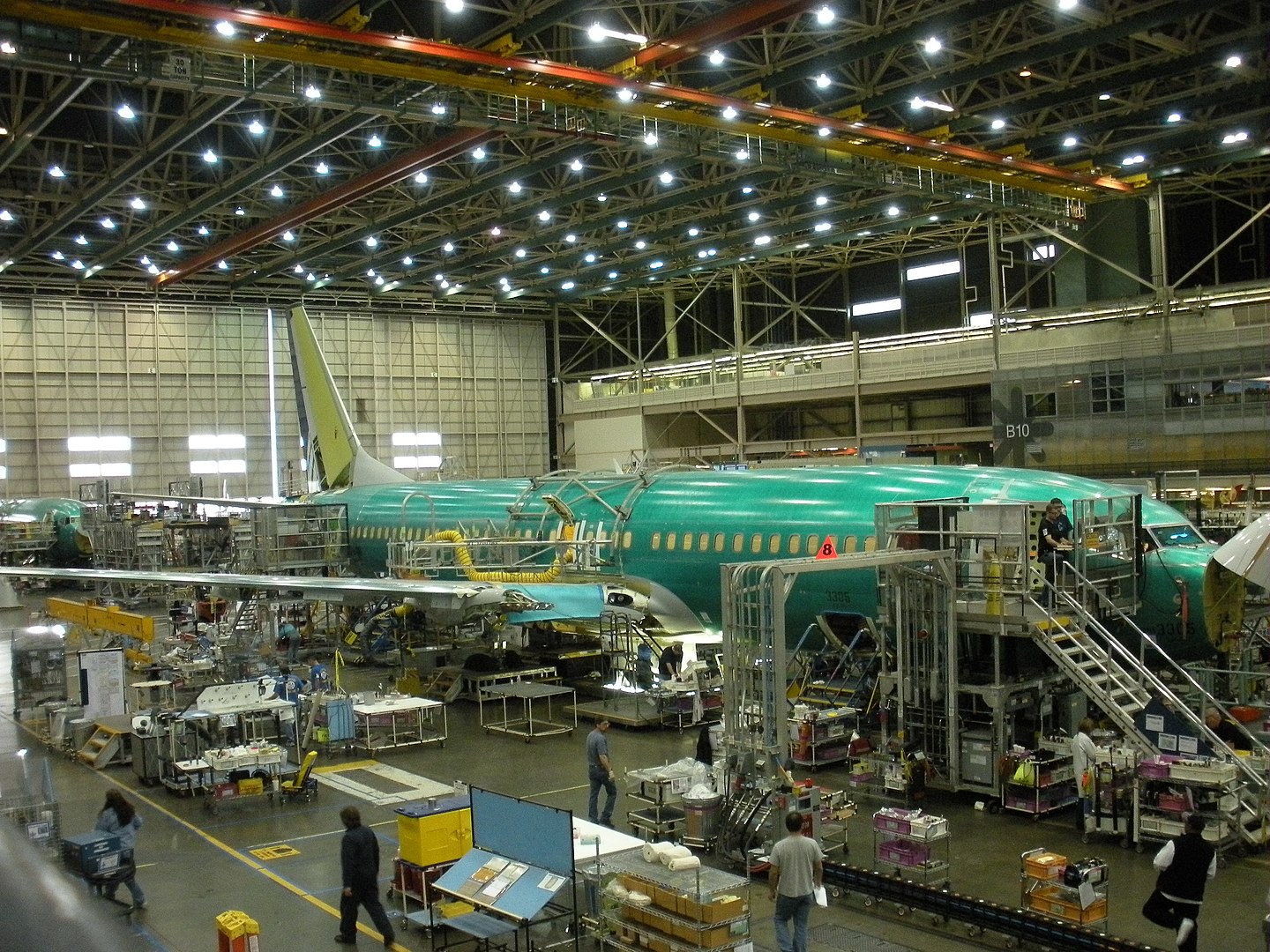 Boeing's plunge: they ordered just 7 planes from it in April (compared to Airbus' 57)
