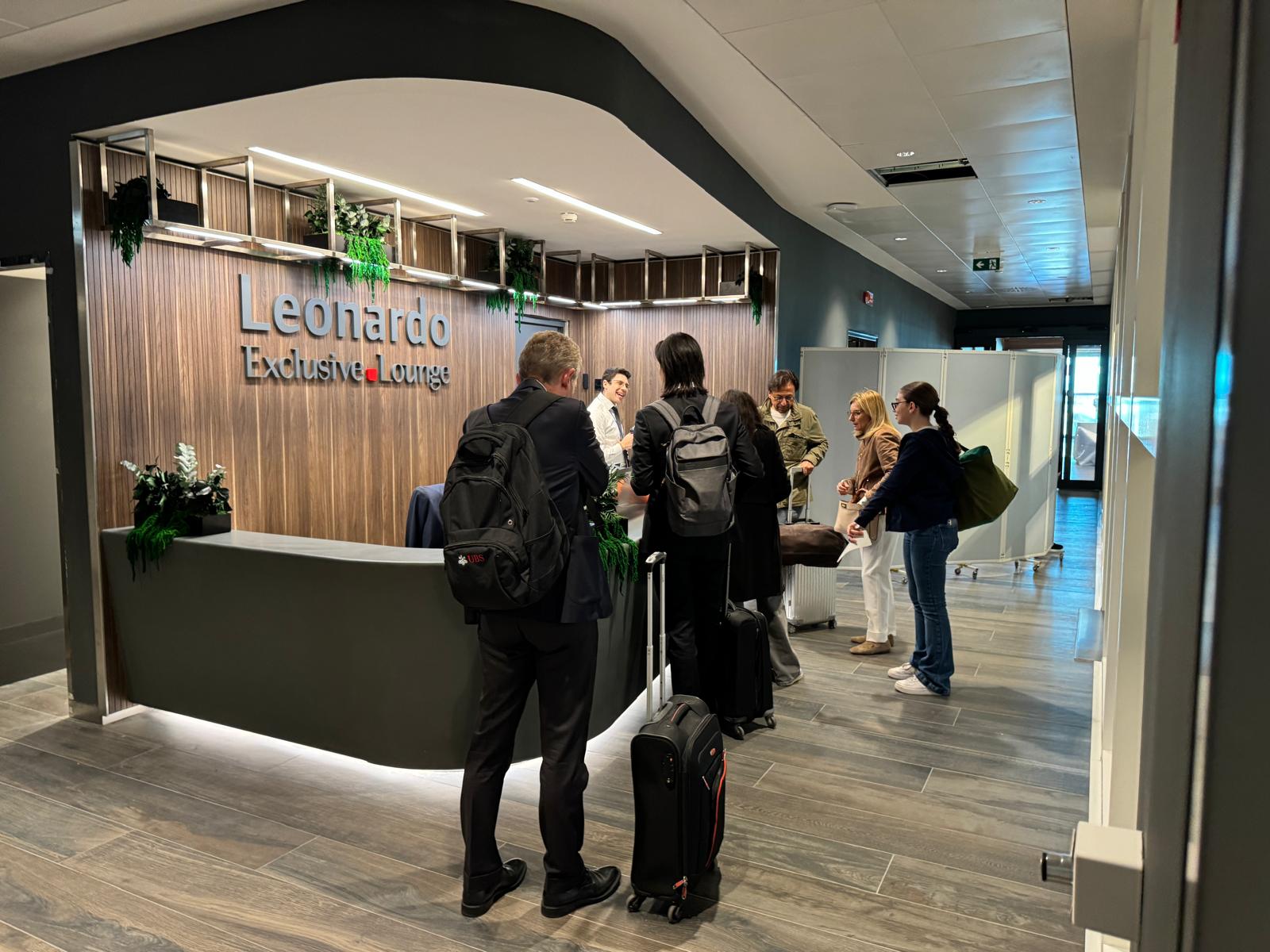 Linate, la nuova Leonardo Executive Lounge è (quasi) pronta