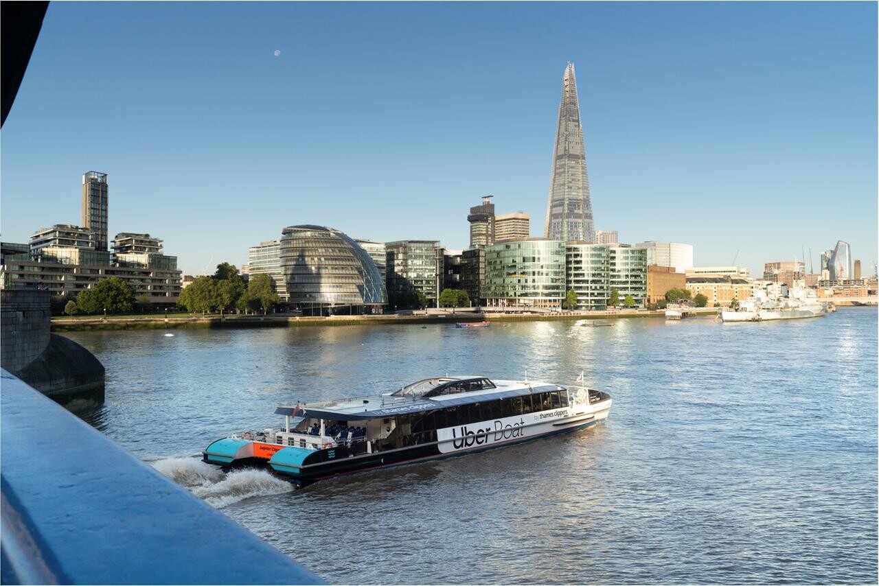 Flying over London City Airport? Now you can reach downtown by boat.
