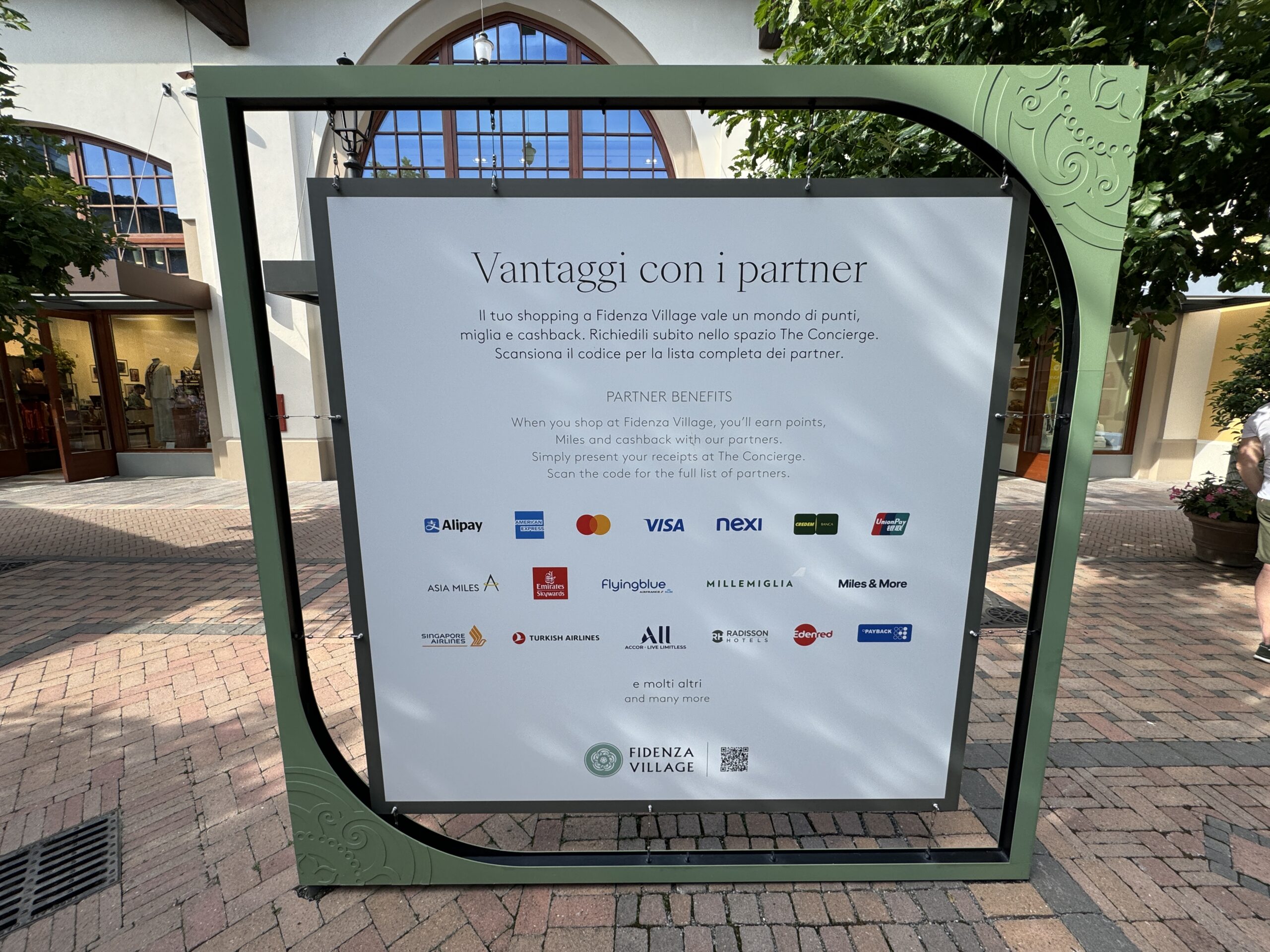 Partners Week at Fidenza Village continues and with Amex cashback you score more and spend less
