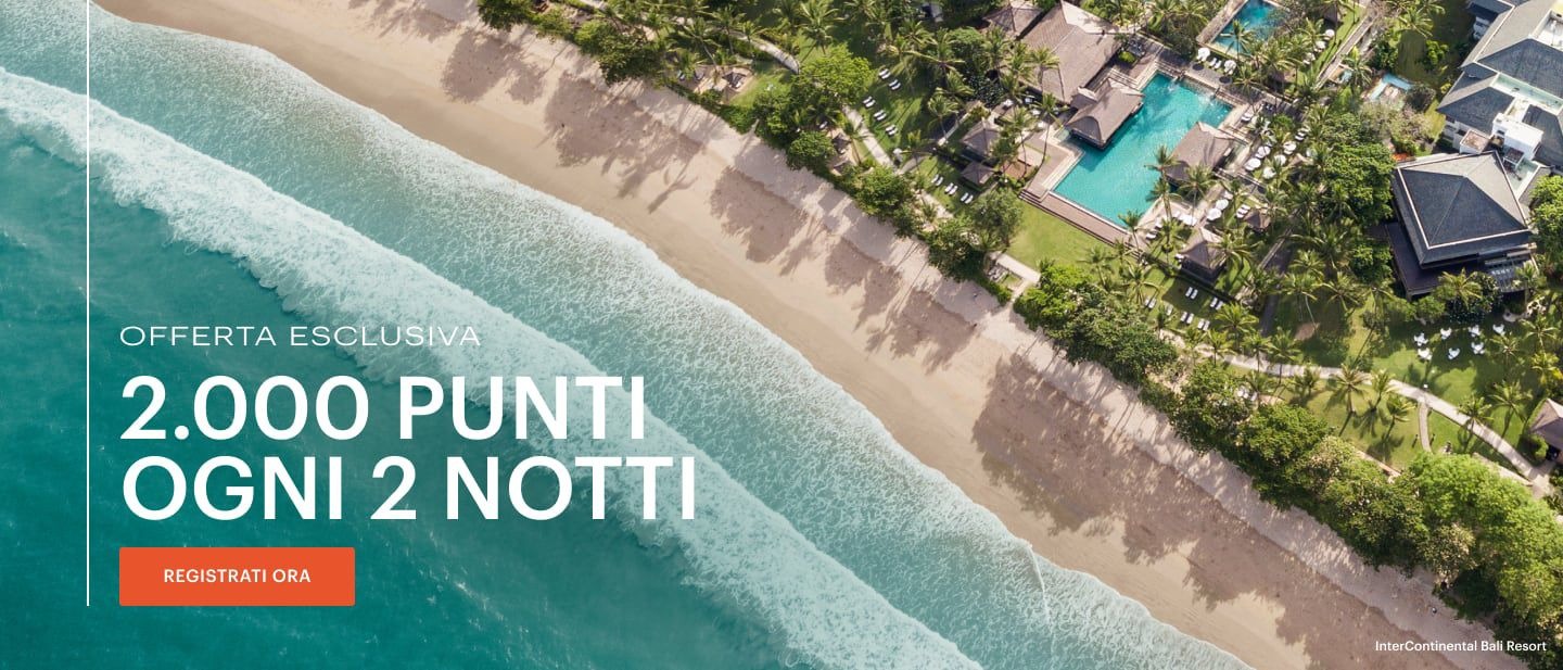 IHG kicks off summer promotion: register now to get 2000 bonus points on all stays